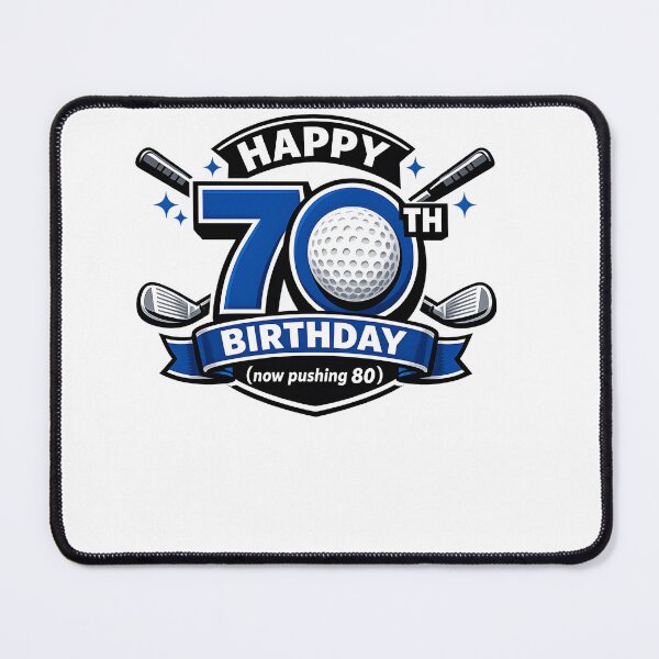 Item preview, Happy 70th Birthday Golf Design designed and sold by HUTEND.