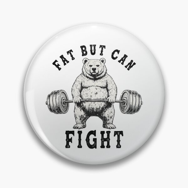 Item preview, Fat But Can Fight designed and sold by stevieroqers.