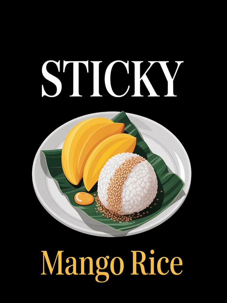 Thumbnail 4 of 4, iPhone Case, Mango Sticky Rice designed and sold by TheRetroStyle.