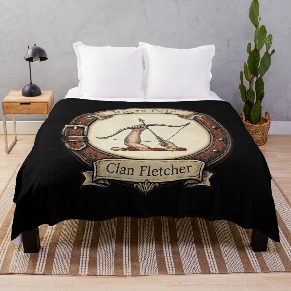 Item preview, Clan Fletcher Crest designed and sold by BagTown Clans.