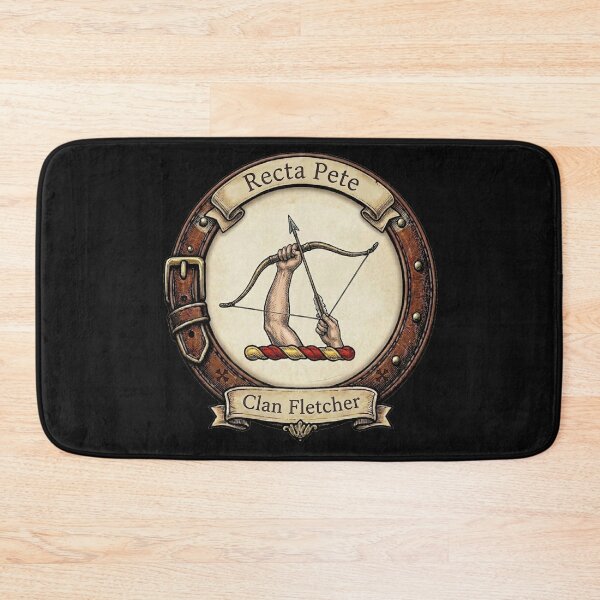 Item preview, Clan Fletcher Crest designed and sold by BagTown Clans.