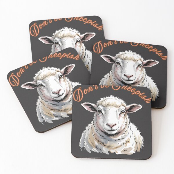 Item preview, Don't be Sheepish, sheep t-shirt designed and sold by KreativKulture.