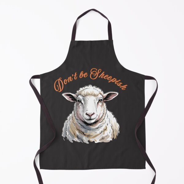Item preview, Don't be Sheepish, sheep t-shirt designed and sold by KreativKulture.