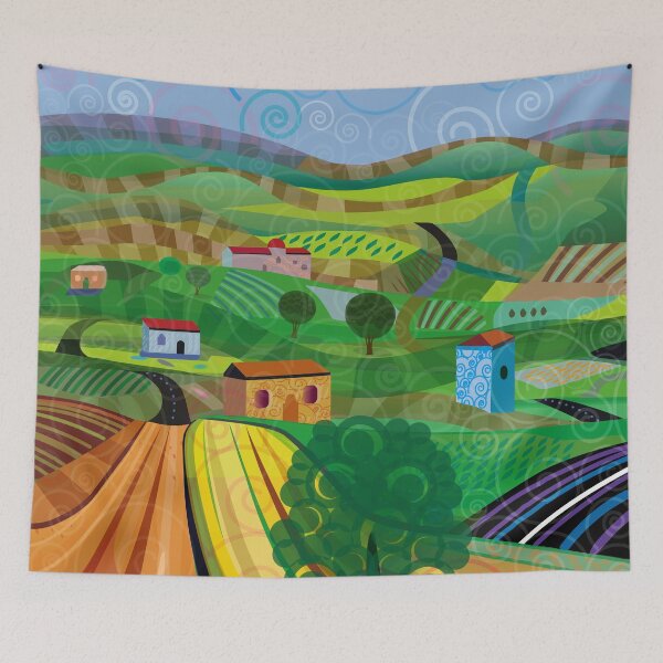 Item preview, Santa Barbara Wine and Cheese (square) designed and sold by Charles Harker.