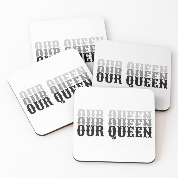 Item preview, Our Queen Retro Stacked Sport Typography designed and sold by designmari.