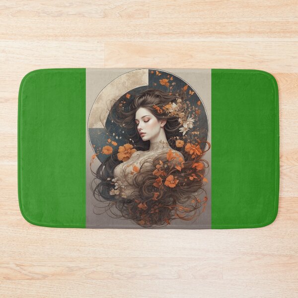 Item preview, Floral Fantasy Portrait in Art Nouveau Style designed and sold by KilianSzmid.