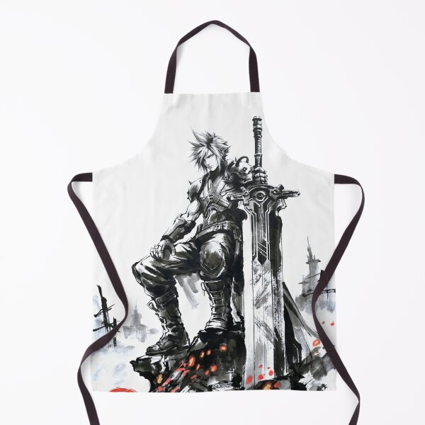 Item preview, Cloud Strife Sumi-e designed and sold by Mitsugoshi.