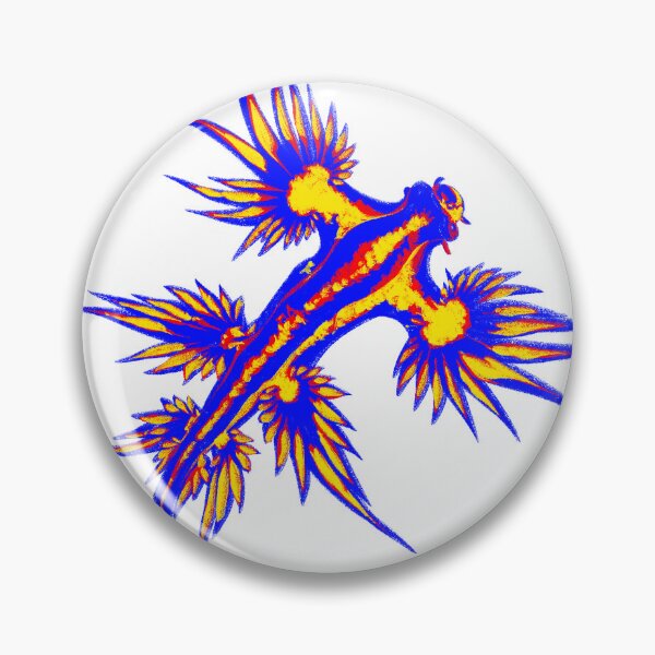 Item preview, Sea Slug Nudibranch Risograph Print designed and sold by RisoSpecimen.