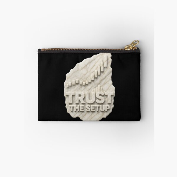 Item preview, Trust The Setup Trading Design | Minimalist Marble Chart | Trader Mindset Forex Crypto Stocks designed and sold by Chart Store | Trading Life.