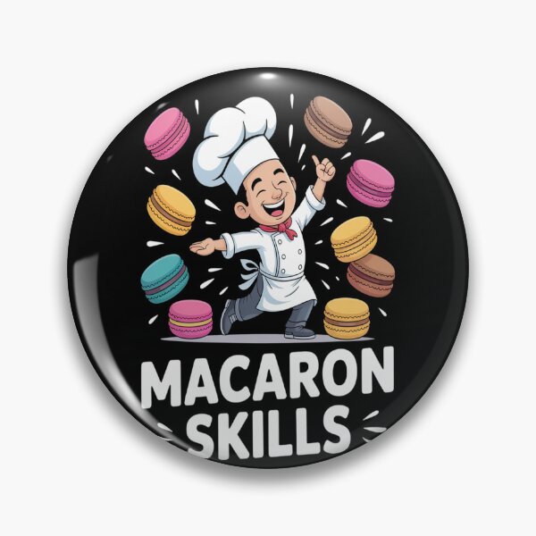 Item preview, Macaron Chef Macaron Lover Pastry Baking Macarons designed and sold by mandiana.
