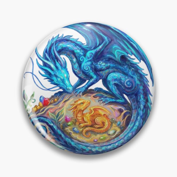 Item preview, Dragon raising its young designed and sold by PP&RAINBOW SHOP.