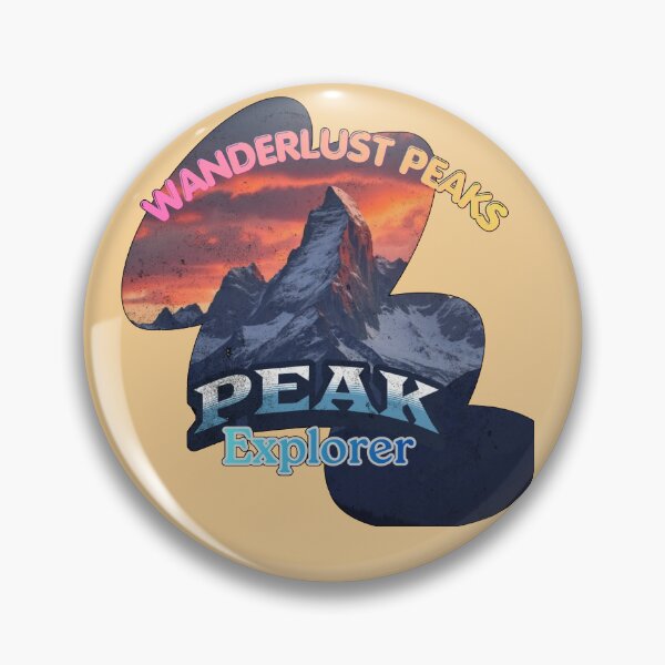 Item preview, Wanderlust Peaks - Segmented Swiss Alps Matterhorn Design designed and sold by PriyaMagic.
