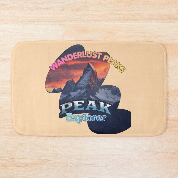 Item preview, Wanderlust Peaks - Segmented Swiss Alps Matterhorn Design designed and sold by PriyaMagic.