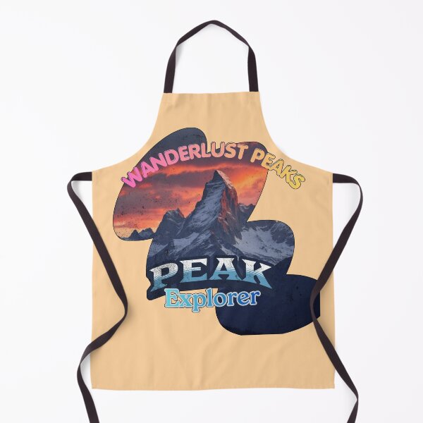 Item preview, Wanderlust Peaks - Segmented Swiss Alps Matterhorn Design designed and sold by PriyaMagic.