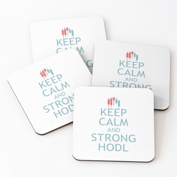 Item preview, Keep Calm and Strong HODL designed and sold by MOCOPOCO.