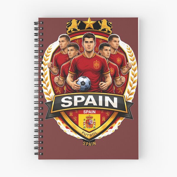 Item preview, Spain Football Crest- Futbol Team Emblem Design  designed and sold by digitalbob60.