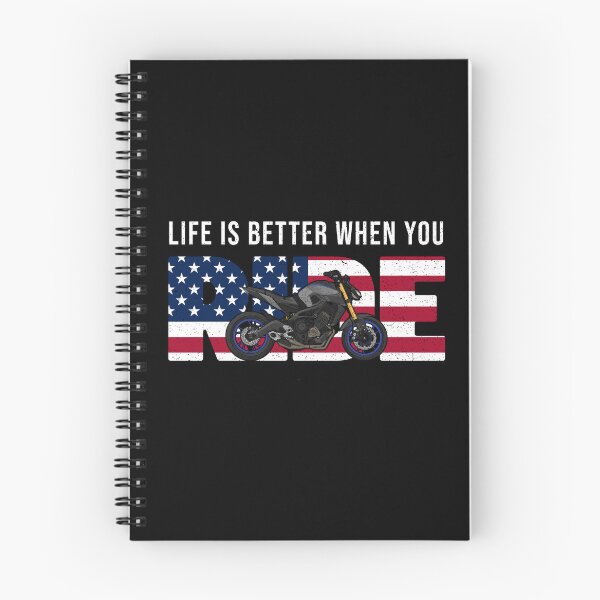 Item preview, MT09 Life Is Better When You Ride designed and sold by FroggyBaBoy.