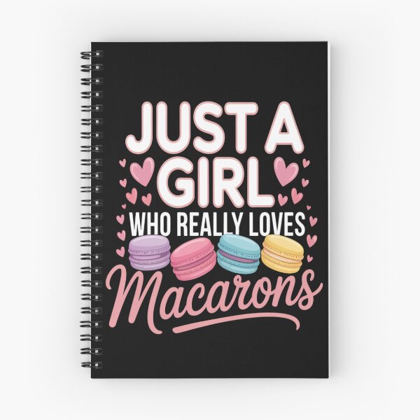Item preview, Macaron Lover Gift - Just A Girl Who Really Loves Macarons designed and sold by mandiana.