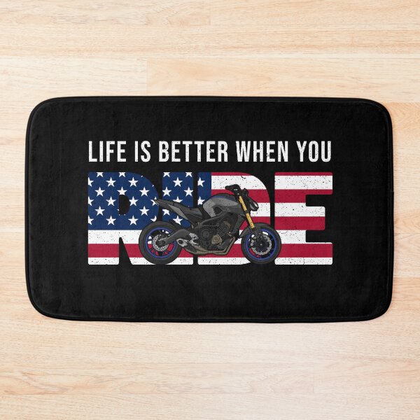 Item preview, MT09 Life Is Better When You Ride designed and sold by FroggyBaBoy.