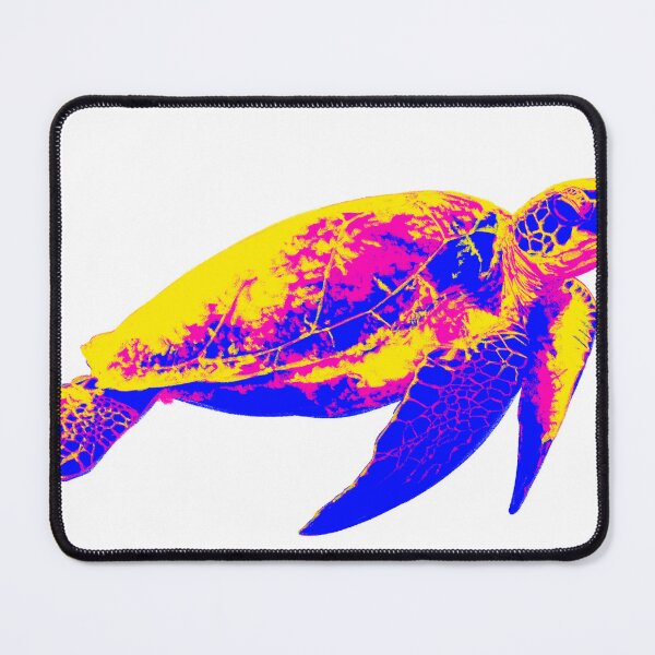 Item preview, Sea Turtle Vivid Risograph Print designed and sold by RisoSpecimen.