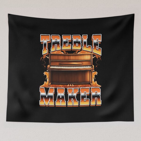 Item preview, Treble Maker Piano Player Pianist 90s Bootleg Style designed and sold by PaulTSchafer.