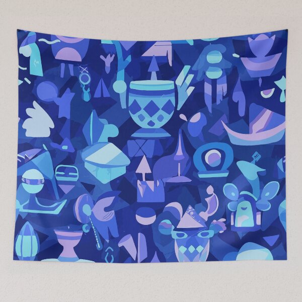 Item preview, Witchcraft and Wizardry pattern designed and sold by Grypis.