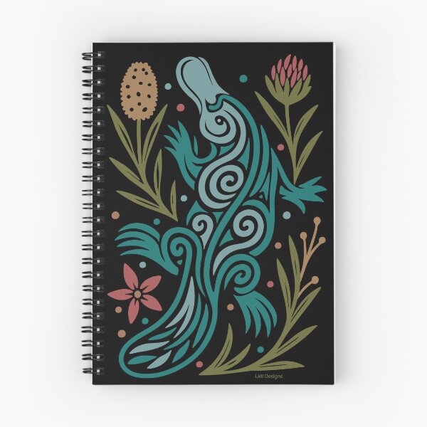 Item preview, Modern Platypus & Native Flora Art - Bold Australian Decor designed and sold by LMIdesigns.