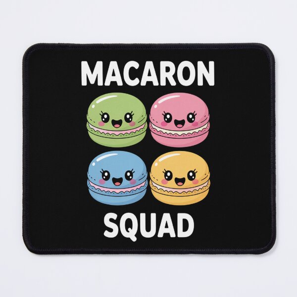 Item preview, Macaron Squad Macarons Baking Bakery French Food Dessert  designed and sold by mandiana.