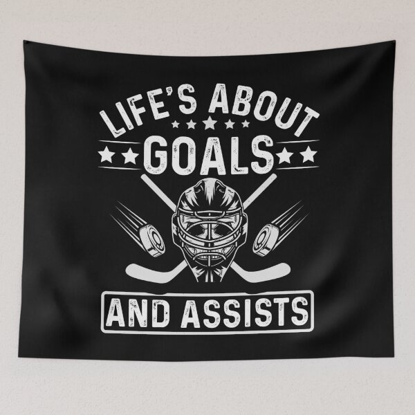 Item preview, Funny Hockey Player Goals and Assists designed and sold by KroghDs.
