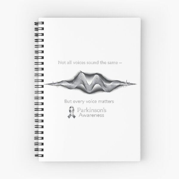 Item preview, Not All Voices Sound the Same – Parkinson’s Awareness Sound Wave designed and sold by Mirgonhood.