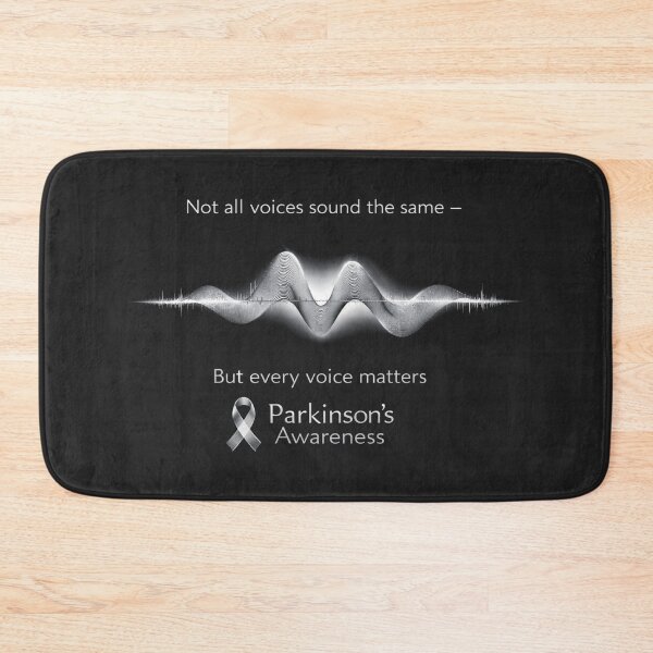 Item preview, Not All Voices Sound the Same – Parkinson’s Awareness Sound Wave designed and sold by Mirgonhood.