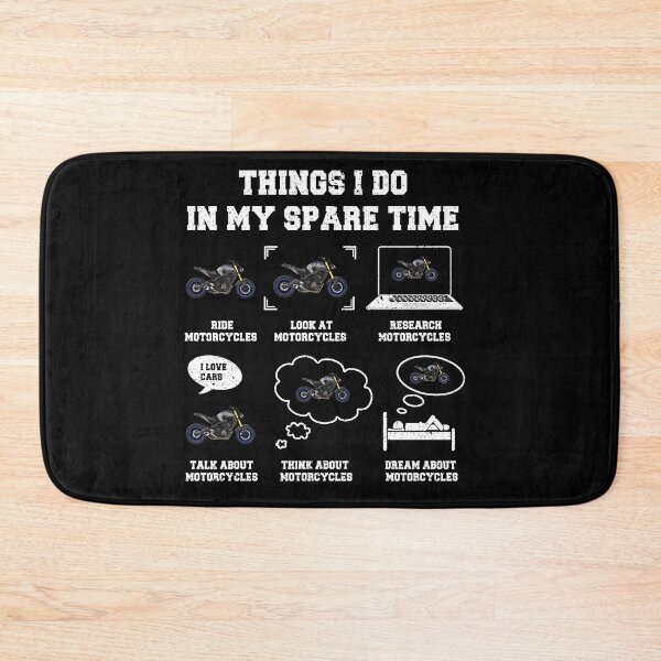 Item preview, MT-09 Rider Spare Time Humor designed and sold by FroggyBaBoy.