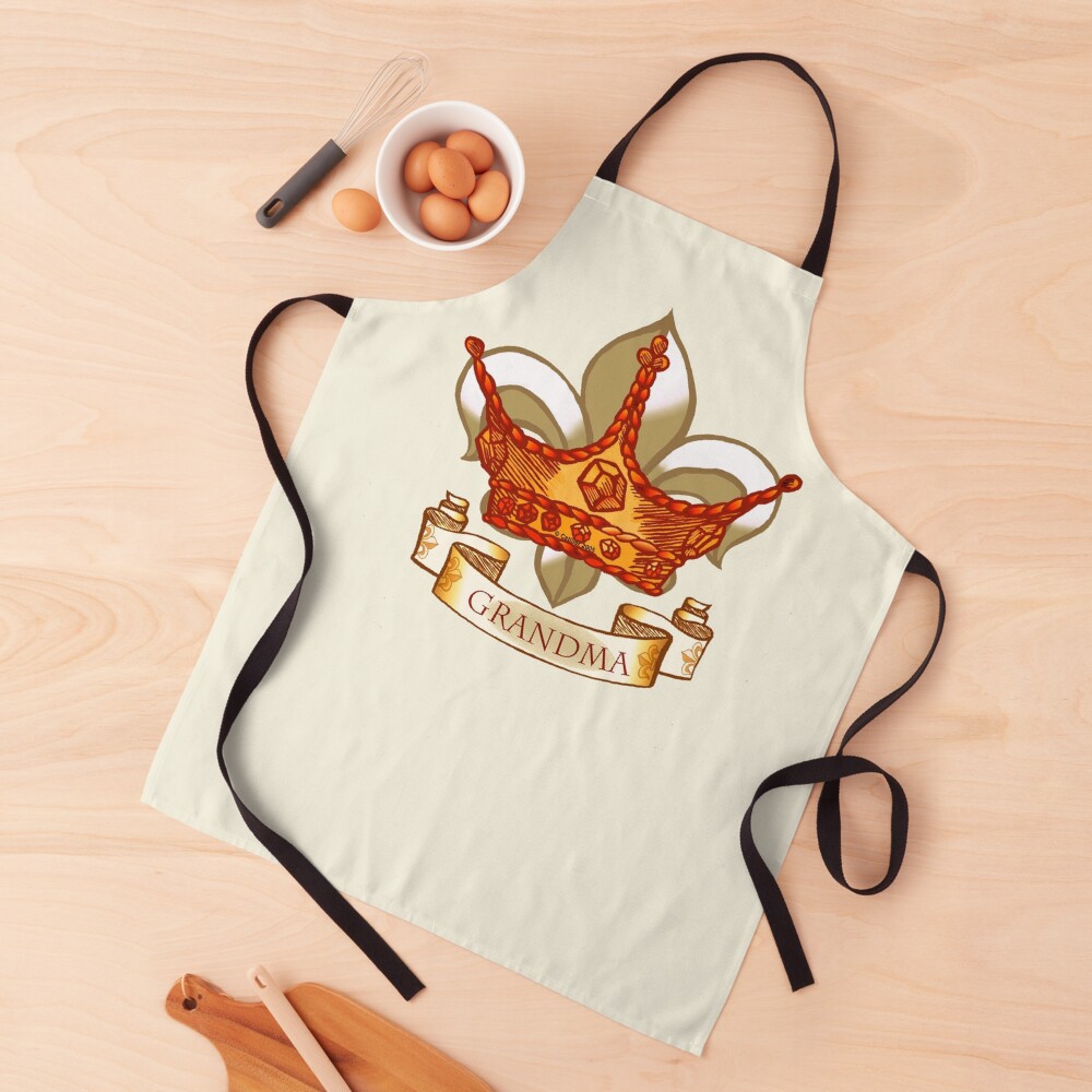 Queen Grandma apron