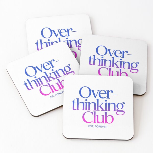 Item preview, Overthinking Club Shirt, Introvert Humor Tee, Mental Health Aesthetic brafdesign designed and sold by Brafdesign.