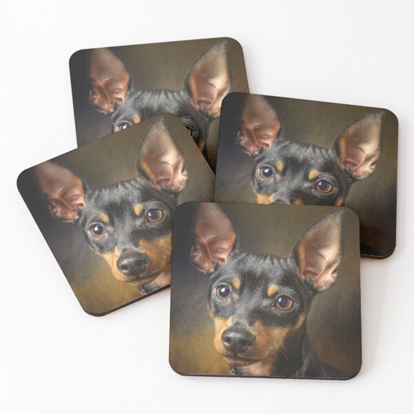 Item preview, Black and Tan English Toy Terrier designed and sold by Elisabeth Lucas.