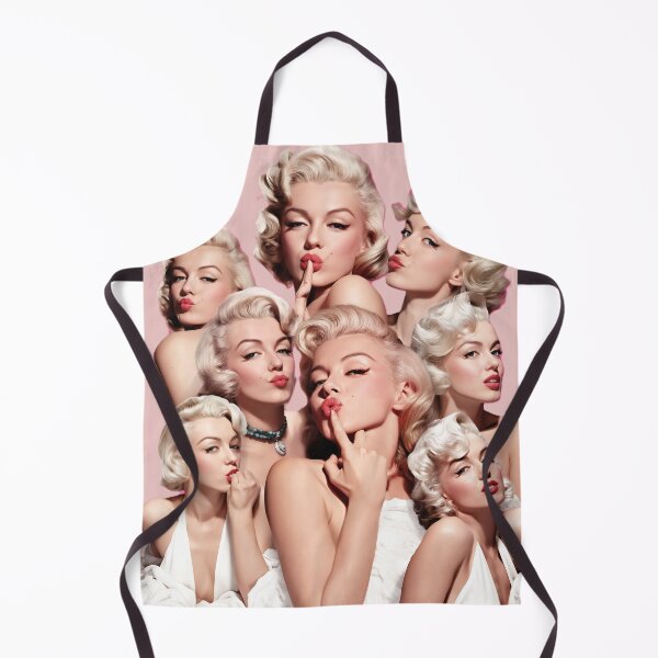 Item preview, Marilyn Multiplied" - 1950s Hollywood Glamour Aesthetic Collage designed and sold by KreativKulture.