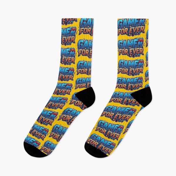 Item preview, GAMER FOR EVER - #FFCC00 designed and sold by Marlon Oseguera.