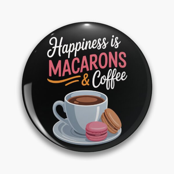Item preview, Macarons Cookies Coffee Latte Lover Baker French Dessert designed and sold by mandiana.