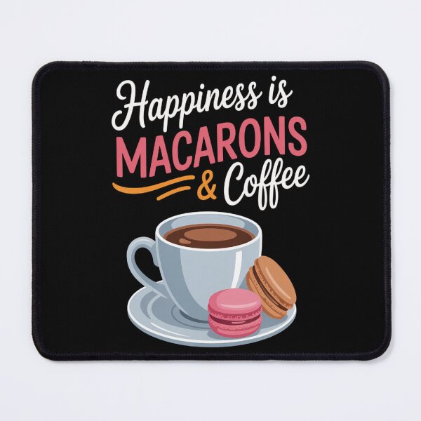 Item preview, Macarons Cookies Coffee Latte Lover Baker French Dessert designed and sold by mandiana.