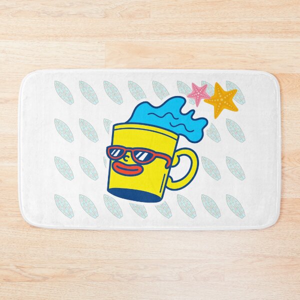 Item preview, The summer adventure of a mug designed and sold by The Mat Labs.