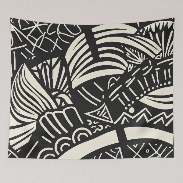 Item preview, Abstract art Maory pattern designed and sold by Grypis.