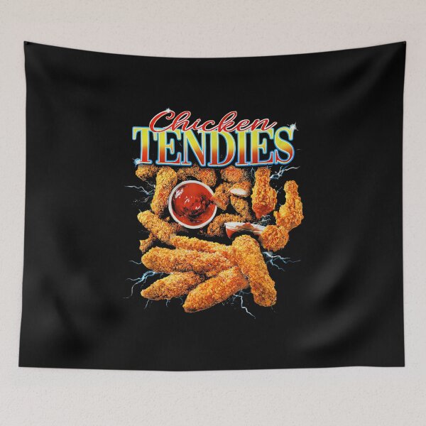 Item preview, Vintage Chicken Tendies Bootleg Rap Retro 90s Junk Food designed and sold by PaulTSchafer.
