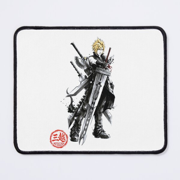 Item preview, Cloud Strife Sumi-e designed and sold by Mitsugoshi.