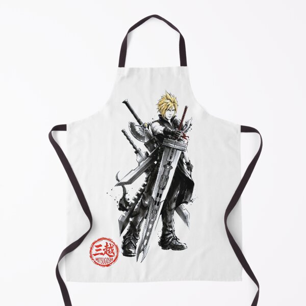 Item preview, Cloud Strife Sumi-e designed and sold by Mitsugoshi.
