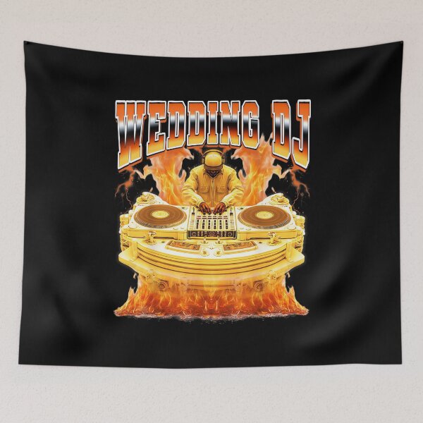 Item preview, Wedding DJ Discjockey Disc Jockey Turntable 90s Bootleg designed and sold by PaulTSchafer.