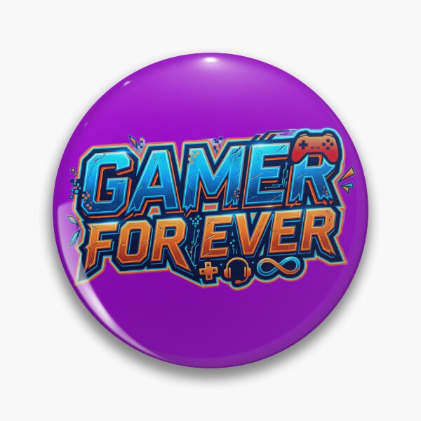 Item preview, GAMER FOR EVER - #9900CC designed and sold by Marlon Oseguera.