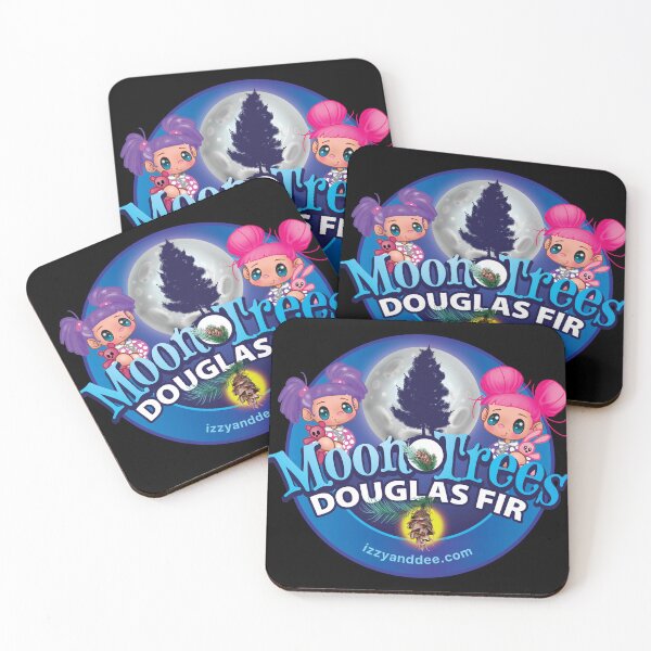 Item preview, Izzy and Dee Adventures:  Moon Tree Mission Douglas fir Izzy and Dee designed and sold by MetroINKbooks.