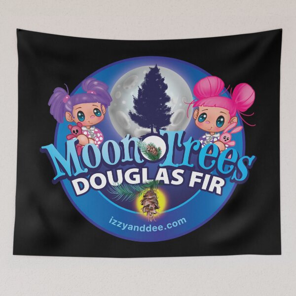 Item preview, Izzy and Dee Adventures:  Moon Tree Mission Douglas fir Izzy and Dee designed and sold by MetroINKbooks.