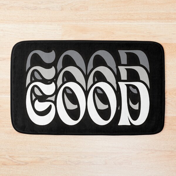 Item preview, Retro Stacked Good Typography Art designed and sold by designmari.