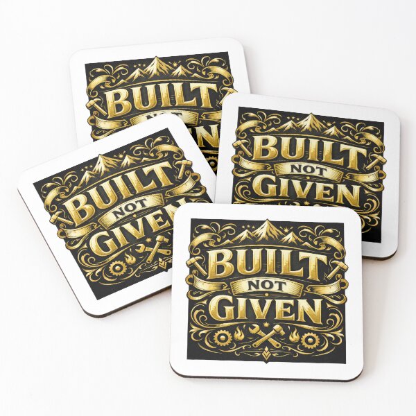 Item preview, Built Not Given Gym Shirt – Luxury Motivation Fitness Streetwear Tee designed and sold by relso.